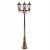 Lampa ogrodowa stojąca Słupek Latarnia 3x E27 LED 200 cm Retro
