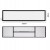 Panel LED Sufitowy Plafon 50W 5250 lm Natynkowy 120 x 30cm PREMIUM czarny