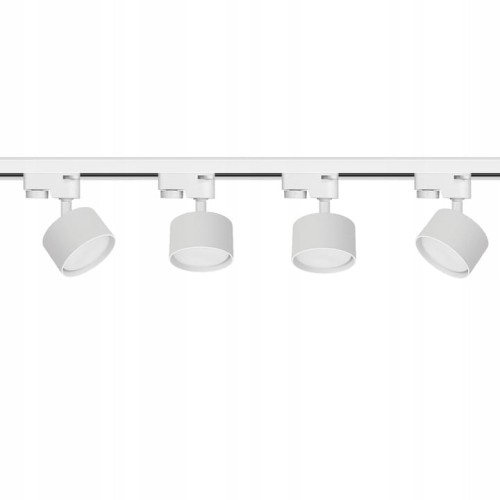 Zestaw Szynoprzewód Szyna 1-fazow1 2m + 4x reflektor GX53 SuperLED