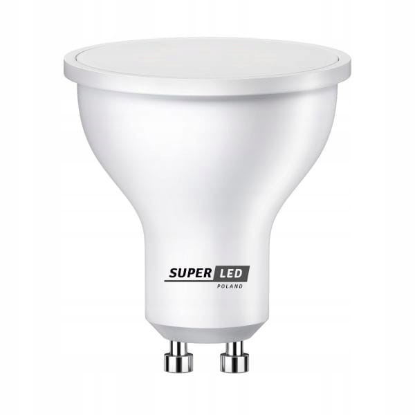 Zestaw Oprawa halogenowa GU10 SZKLANA + Żarówka GU10 LED 6W + gniazdo
