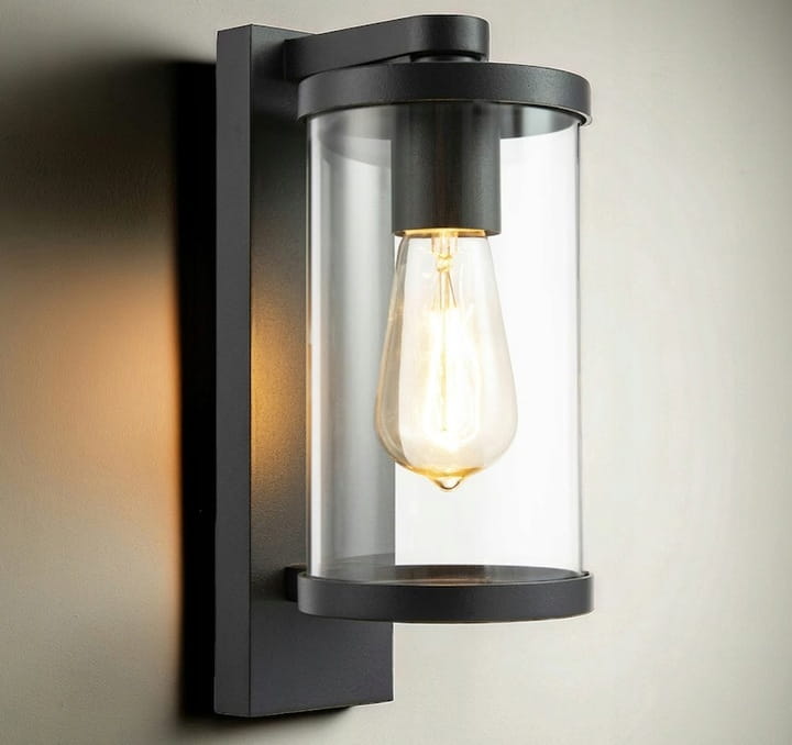 Lampa elewacyjna Kinkiet ogrodowy E27 LED Latarnia na Filament ALUMINIUM