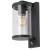 Lampa elewacyjna Kinkiet ogrodowy E27 LED Latarnia z czujnik PIR ALUMINIUM
