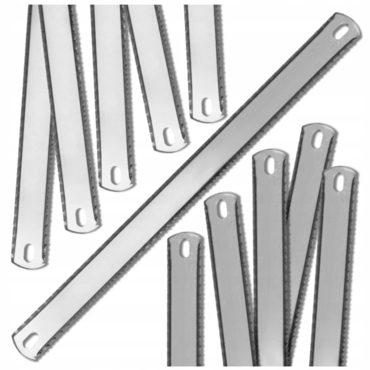 10x BRZESZCZOT BRZESZCZOTY DWUSTRONNE DO METALU 300MM ZESTAW 10SZT DO PIŁY