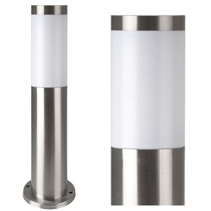 Lampa stojąca SPRINGI M okrągła 45cm chrom (INOX)