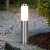 Lampa stojąca SPRINGI M okrągła 45cm chrom (INOX)