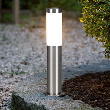 Lampa stojąca SPRINGI M okrągła 45cm chrom (INOX)