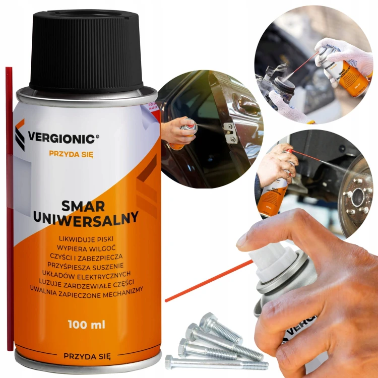 Smar Wielofunkcyjny Odrdzewiacz Preparat Kieszonkowy Sprey 100ml