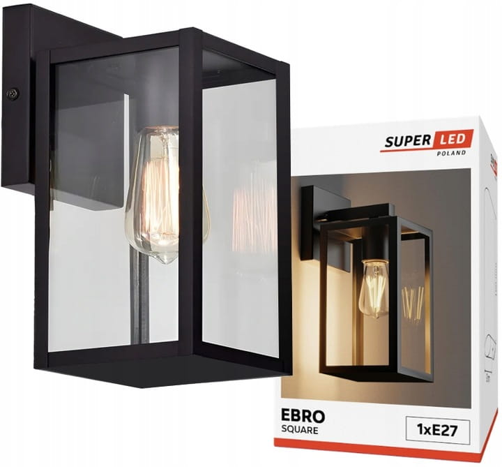 Lampa elewacyjna kinkiet SuperLED EBRO SQUARE