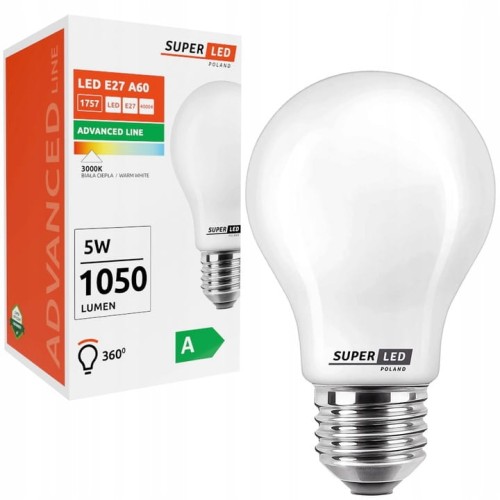 Żarówka LED E27 A60 5W 1050 lumenów