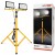 ZESTAW Statyw 1,6 m + Naświetlacz Halogen Budowlany 2x 50W LED 11000lm