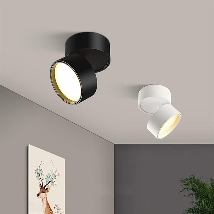 Oprawa natynkowa Lampa sufitowa GX53 Tuba Halogenowa SuperLED ruchoma