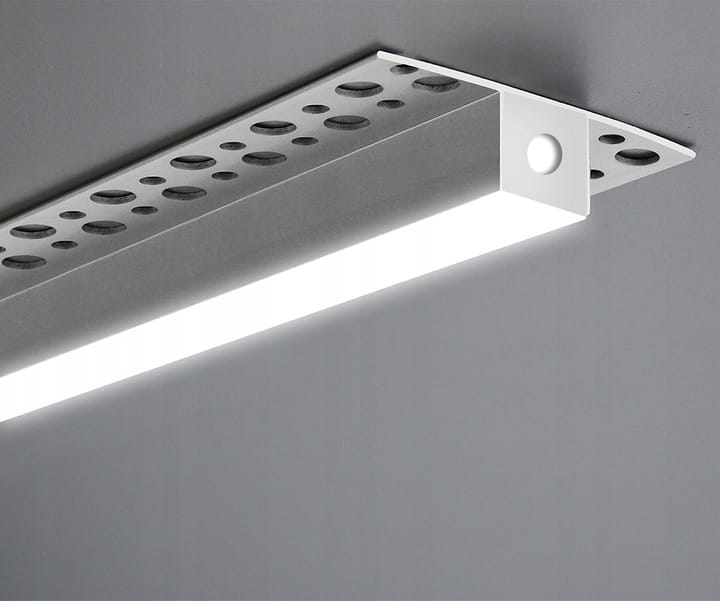Profil LED aluminiowy do płyt GK gipsowych Natynkowy 2m regips szeroki