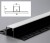 Profil LED aluminiowy do płyt GK gipsowych Natynkowy 2m regips szeroki