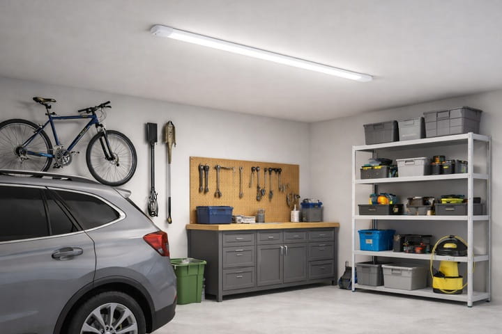 Lampa LED Natynkowa Panel 120 cm 60W 8100 lm Oprawa do Garażu Warsztatu