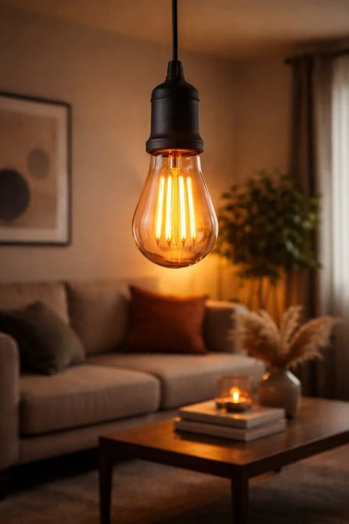 10x Żarówka Filament LED E27 8W biała ciepła