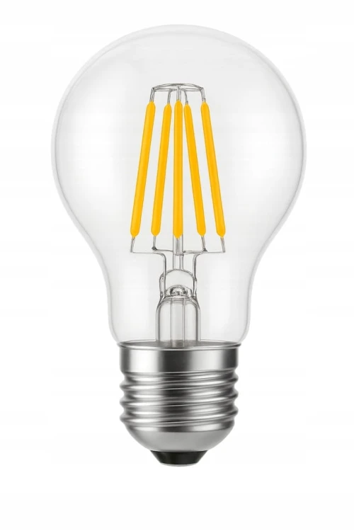 10x Żarówka Filament LED E27 8W biała ciepła
