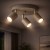 Lampa sufitowa Spoti Ecru Round 3x GU10 SuperLED