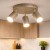 Lampa sufitowa Spoti Ecru Round 3x GU10 SuperLED