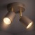 Lampa sufitowa Spoti Ecru Round 2x GU10 SuperLED