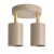 Lampa sufitowa Spoti Ecru Round 2x GU10 SuperLED