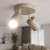 Lampa sufitowa Spoti Ecru Round 2x GU10 SuperLED