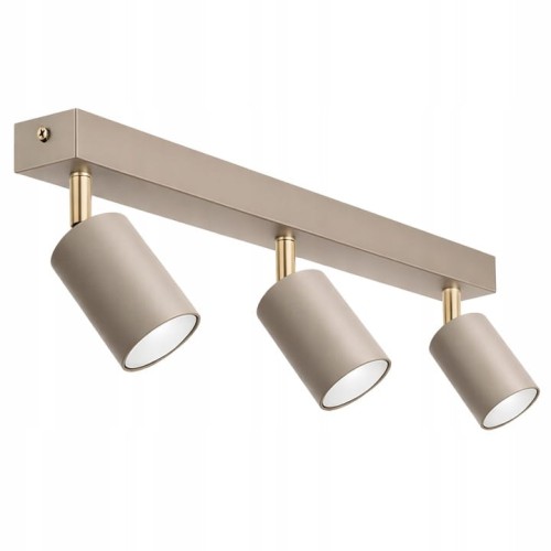 Lampa sufitowa Spoti Ecru 3x GU10 SuperLED