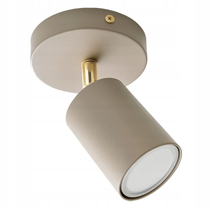 Lampa sufitowa Spoti Ecru 1x GU10 SuperLED