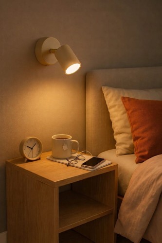 Lampa sufitowa Spoti Ecru 1x GU10 SuperLED