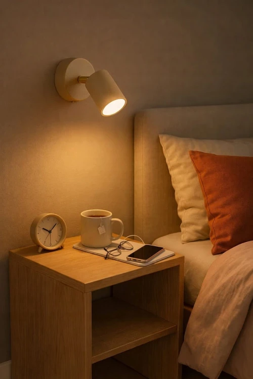 Lampa sufitowa Spoti Ecru 1x GU10 SuperLED