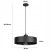 Lampa sufitowa Sisu Black1x E27 SuperLED