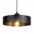 Lampa sufitowa Sisu Black1x E27 SuperLED