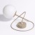 Lampa sufitowa Sphere Ecru 1x E27 SuperLED
