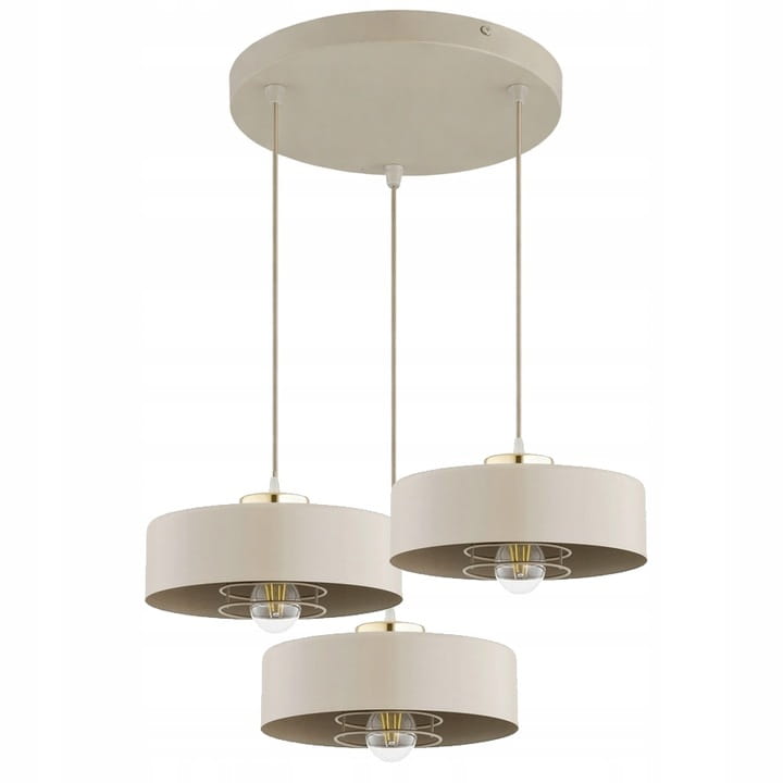 Lampa sufitowa Sisu Ecru 3x E27 SuperLED