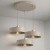 Lampa sufitowa Sisu Ecru 3x E27 SuperLED