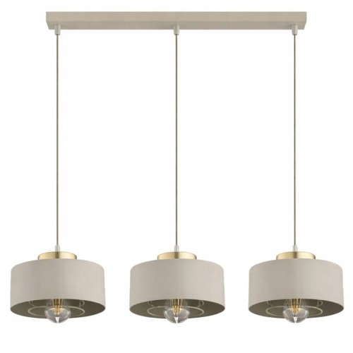 Lampa sufitowa Sisu Ecru 3x E27 SuperLED