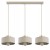 Lampa sufitowa Sisu Ecru 3x E27 SuperLED