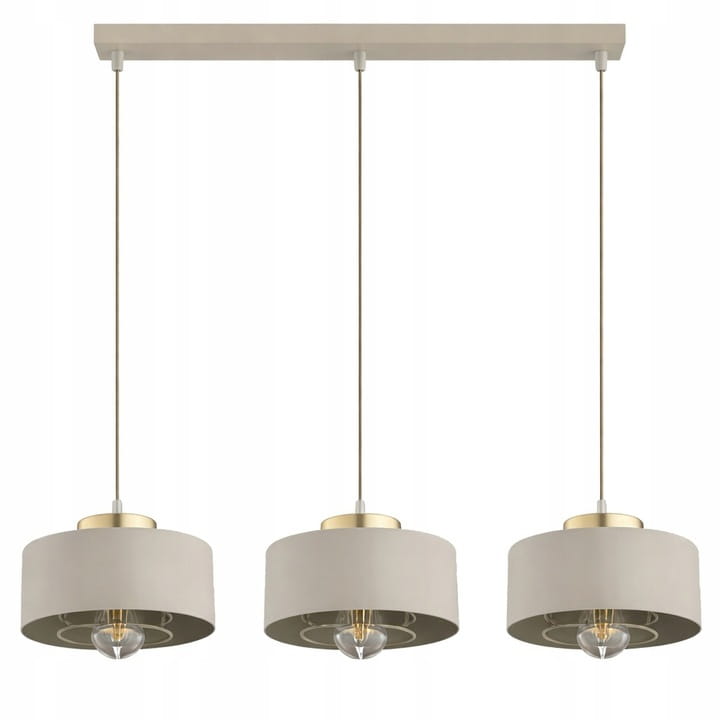Lampa sufitowa Sisu Ecru 3x E27 SuperLED