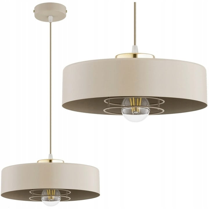 Lampa sufitowa Sisu Ecru 1x E27 SuperLED