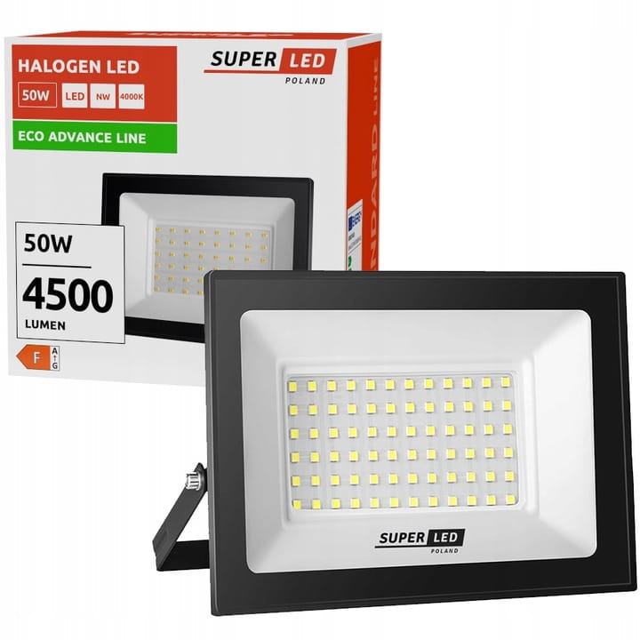 Naświetlacz LED 50W biały neutralny ECO