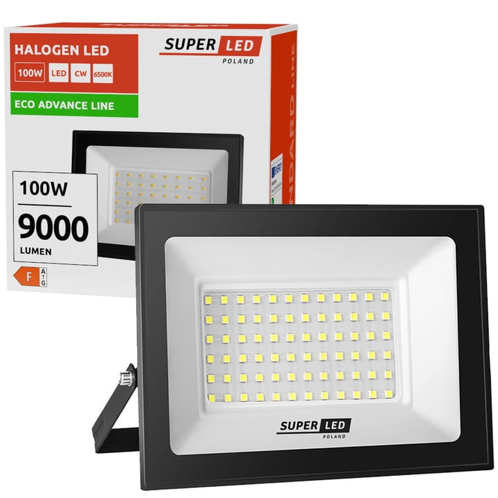 Naświetlacz LED 100W biały zimny ECO