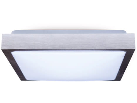 Oprawa Plafon 2x E27 LED srebrna SUPRA POZWROTOWY