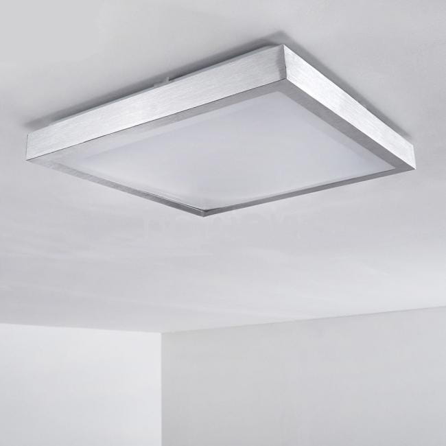 Oprawa Plafon 2x E27 LED srebrna SUPRA POZWROTOWY