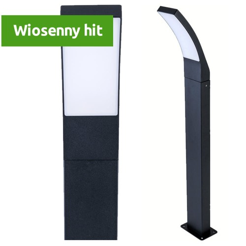 Lampa ogrodowa LED stojąca Słupek 80 cm Lumio POZWROTOWY