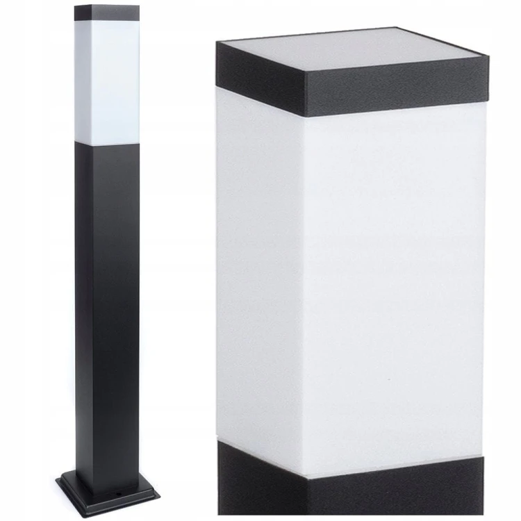 Lampa stojąca słupek PRIMI L kwadratowy 65cm  POZWROTOWY