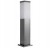 Lampa stojąca słupek PRIMI M kwadratowy 45cm chrom (INOX) pozwrotowy