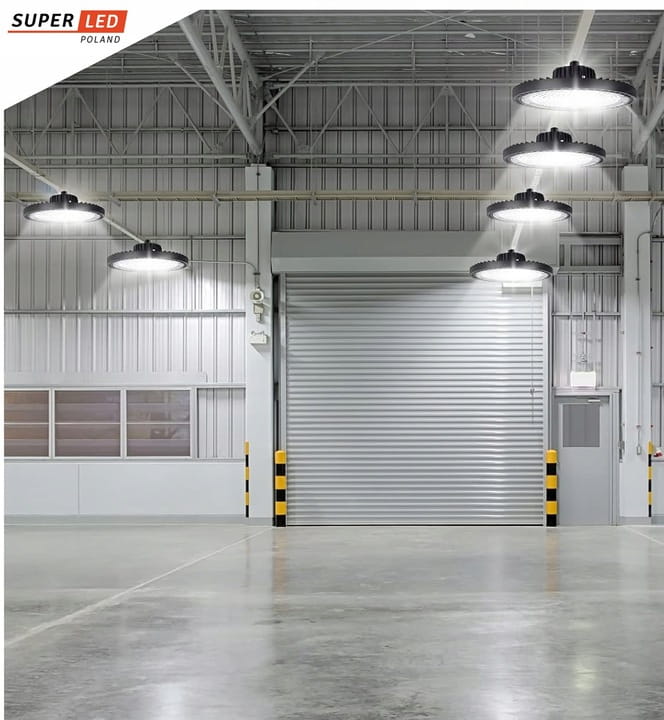 Lampa Przemysłowa LED High Bay UFO 150W 18000lm IP65  6000k
