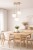 Lampa Wisząca Sufitowa 3x E27 Ecru Beż Kaszmir