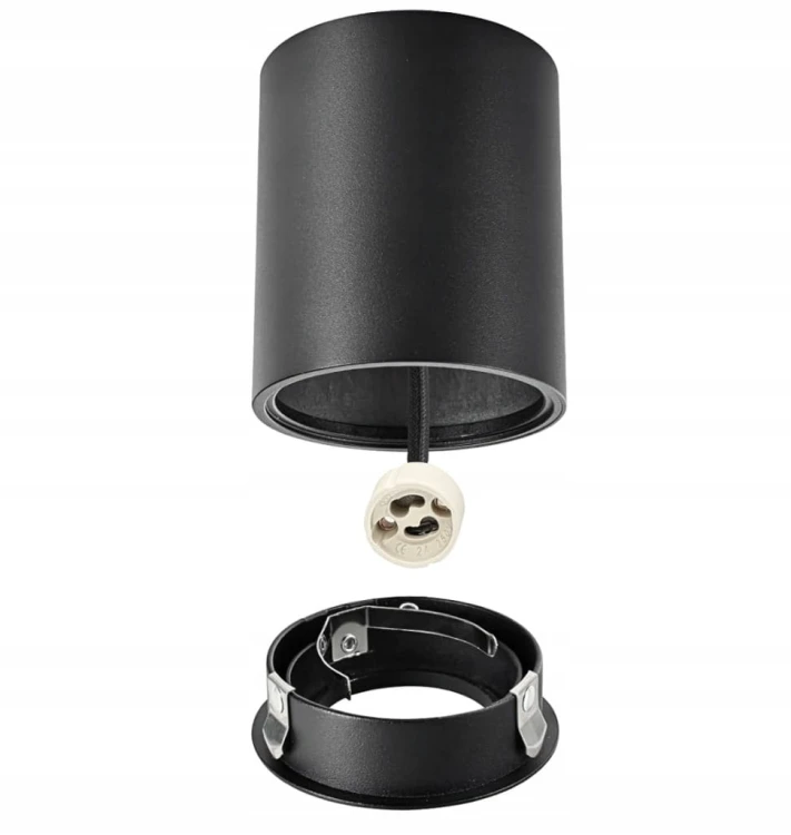 Oprawa-Natynkowa-GU10-Halogenowa-Tuba-GU10-LED-dluga-czarna-SuperLED-Kolor-czarny.jpeg