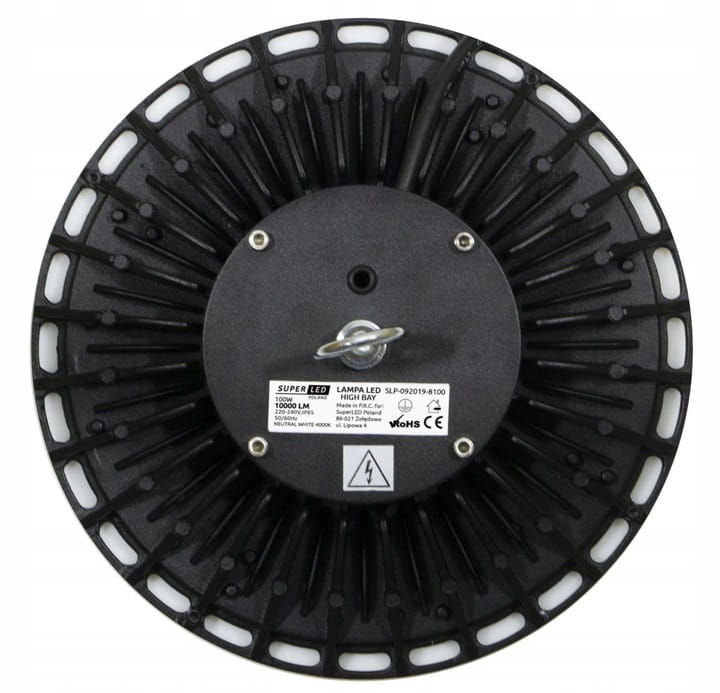 Lampa przemysłowa High-Bay 100W SuperLED neutralna
