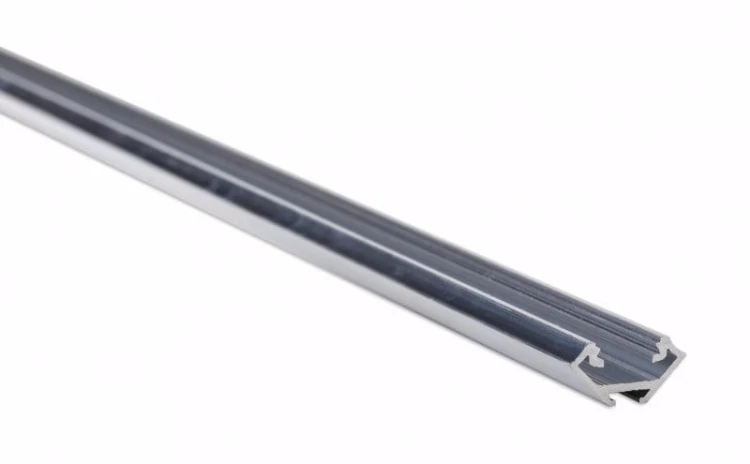 Profil aluminiowy anodowany narożny 2m typ C srebrny